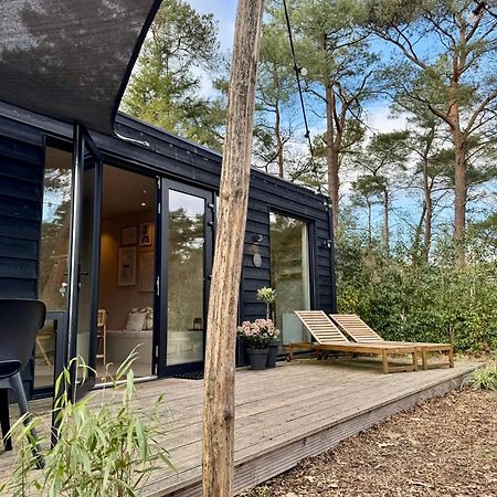 Luxe Tiny House Stec Midden Op De Veluwe In Nunspeet Villa Exteriör bild