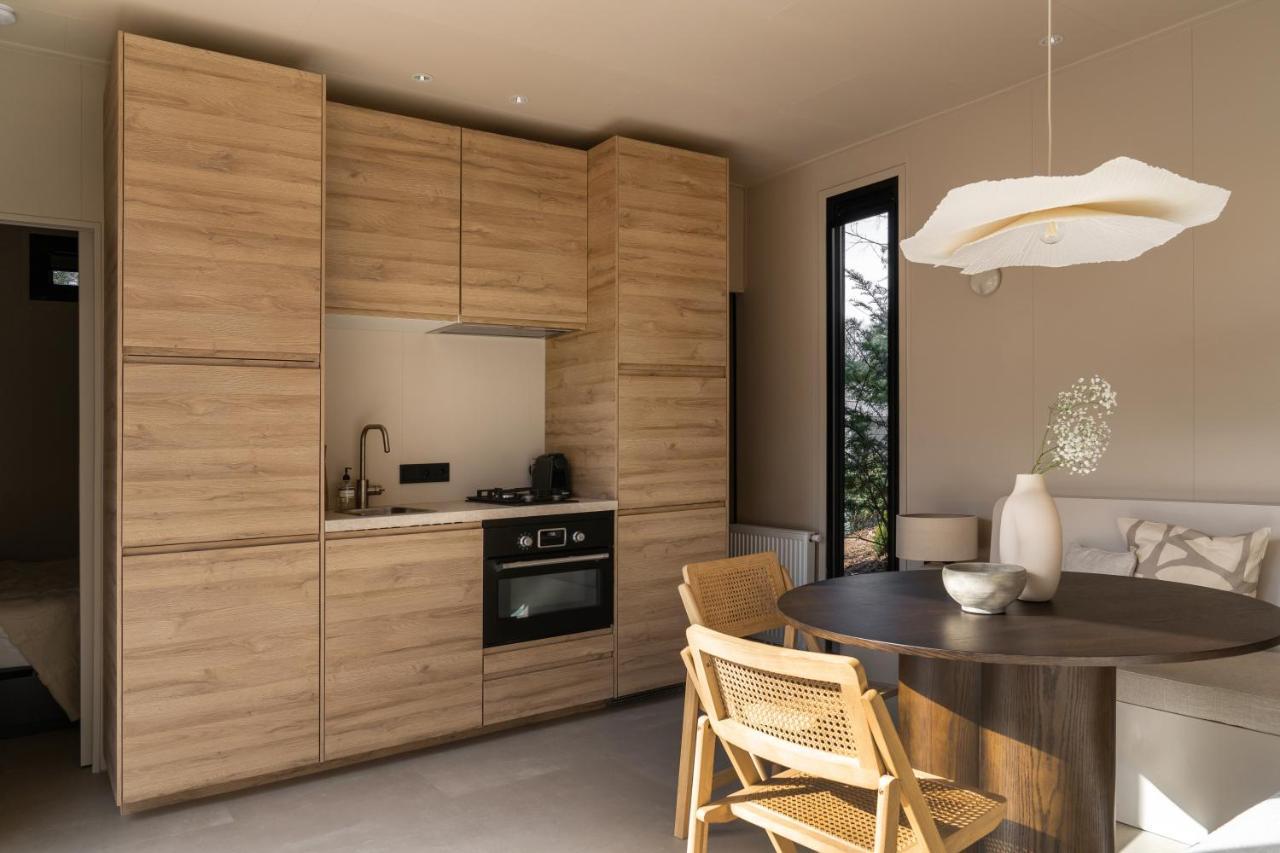 Luxe Tiny House Stec Midden Op De Veluwe In Nunspeet Villa Exteriör bild